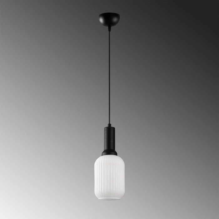Opviq Asker - 15192 Lámpara de araña de metal negro
